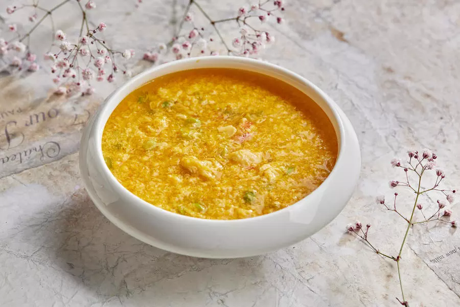 Суп из крабового мяса