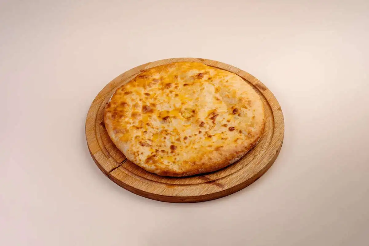 Хачапури с сыром и зеленью