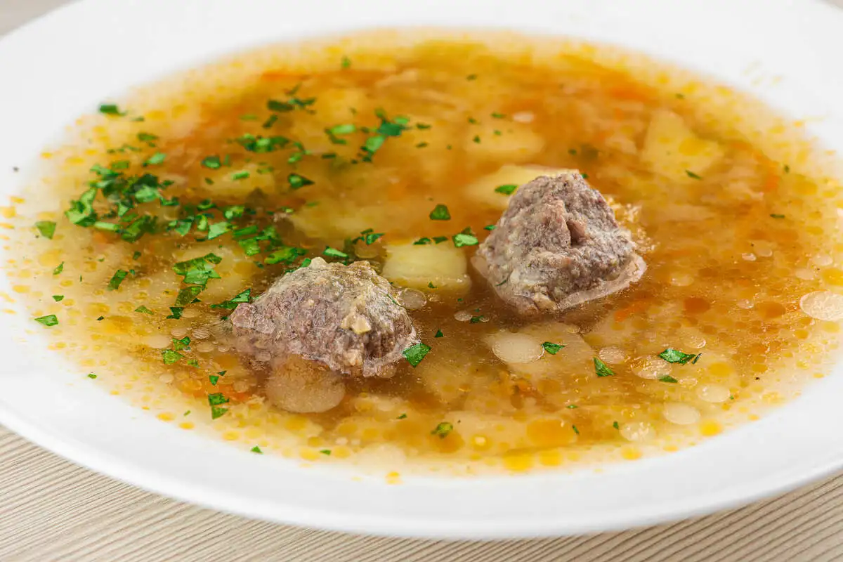 Щи с мясными фрикадельками  25/250г 