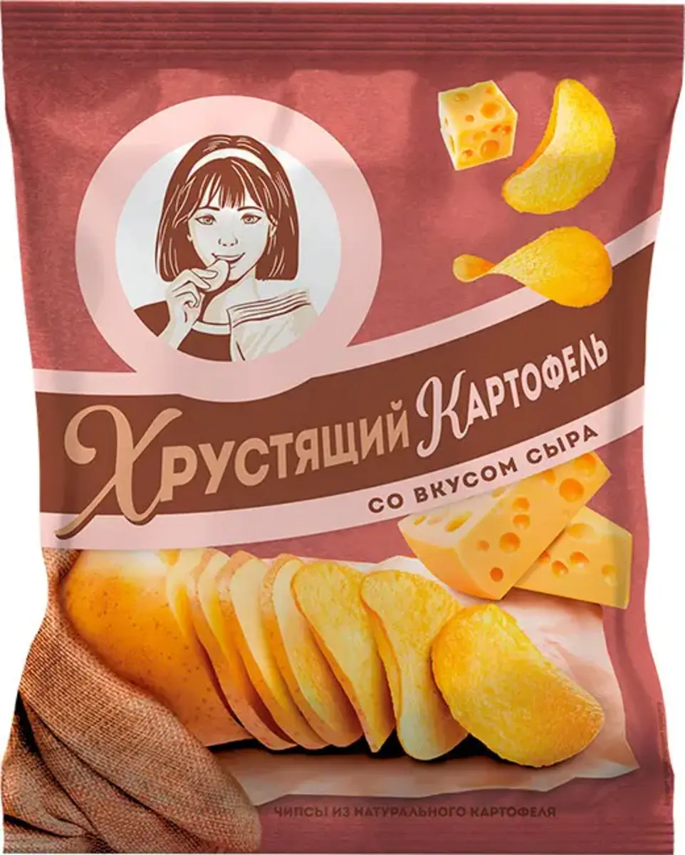 Хрустящий картофель сыр 160 гр.
