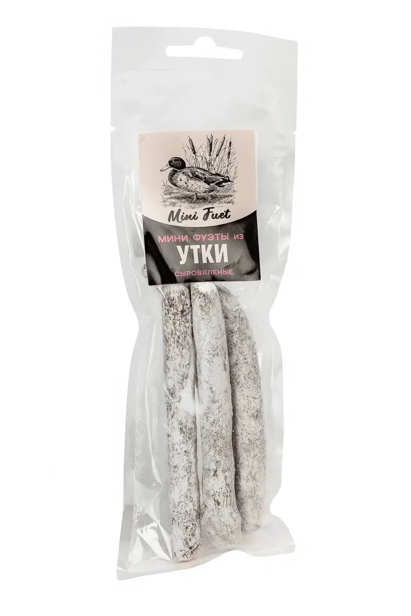 Мини фуэты ОХОТА из утки с/в 80 гр.