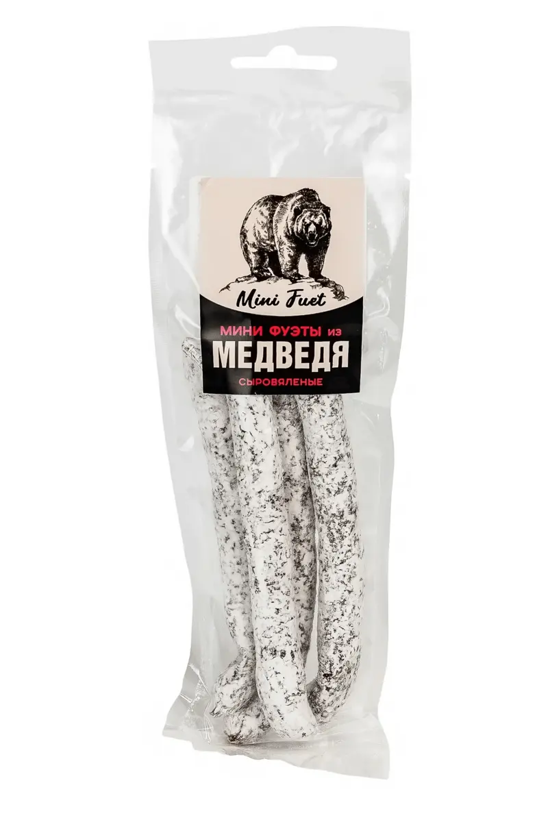 Мини фуэты ОХОТА из медведя с/в 80 гр.