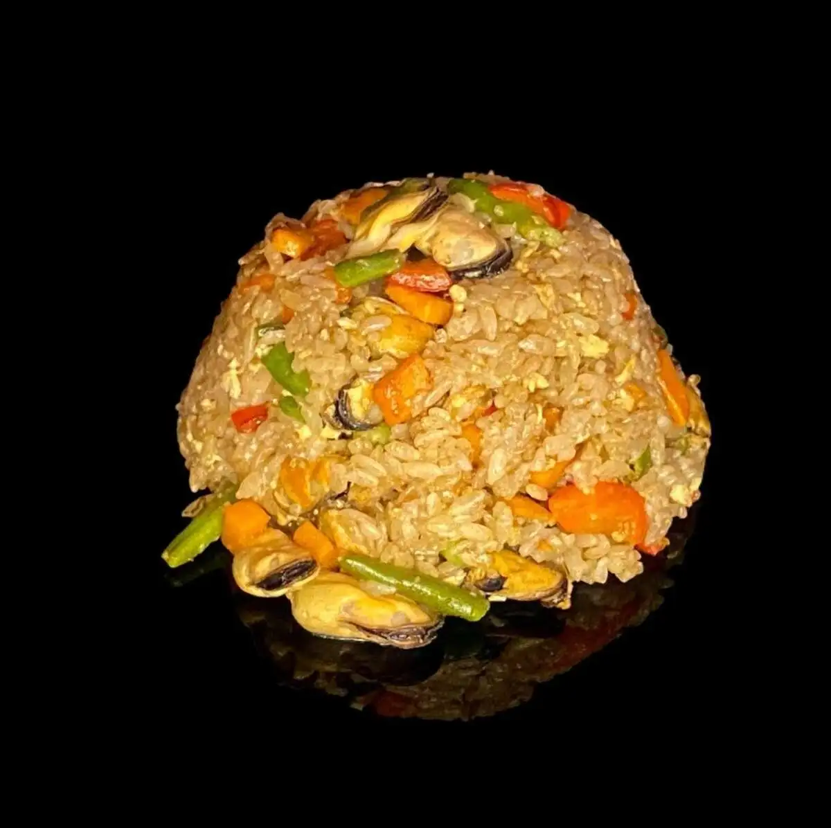Тяхан с морепродуктами