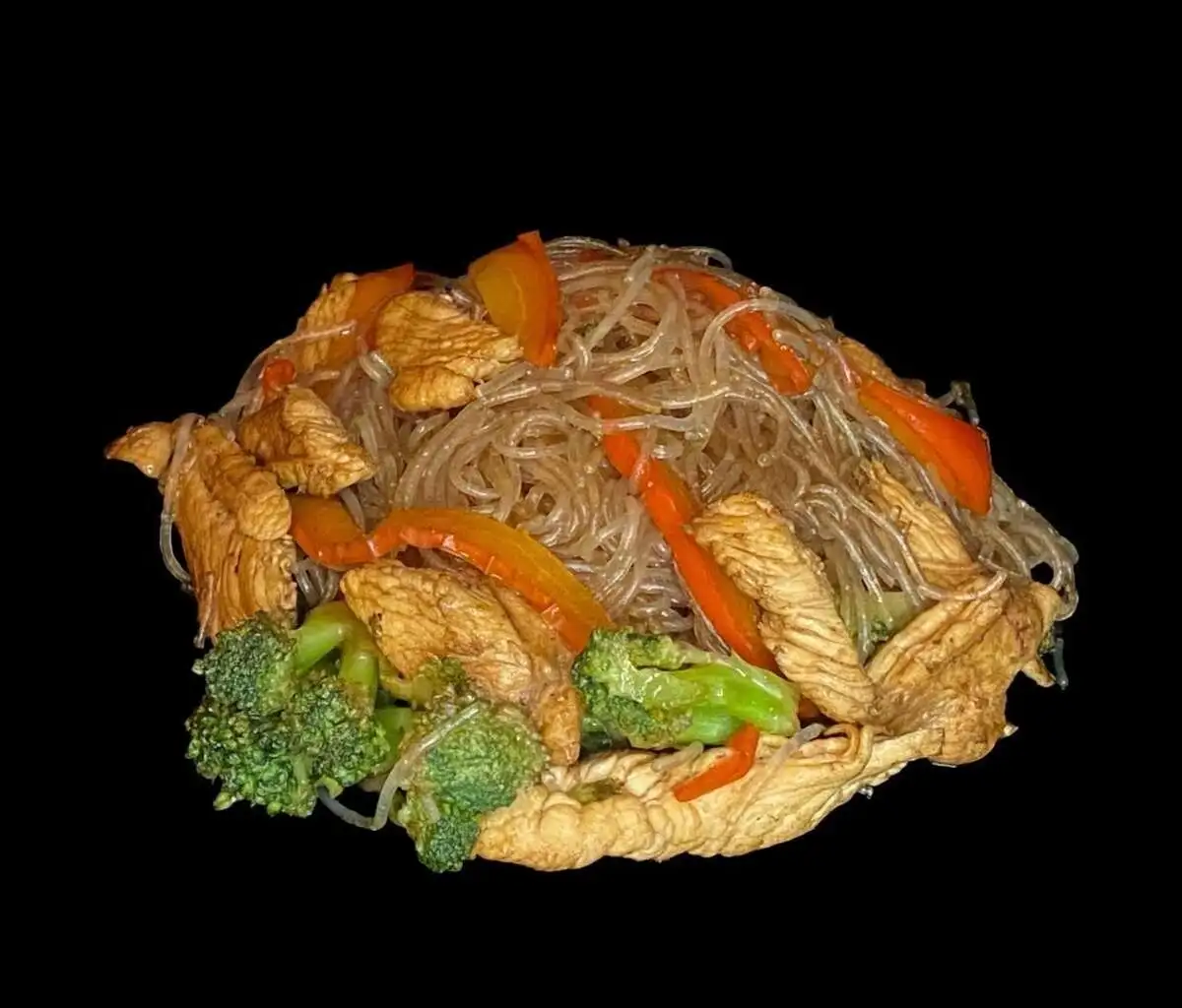 Фунчоза с курицей