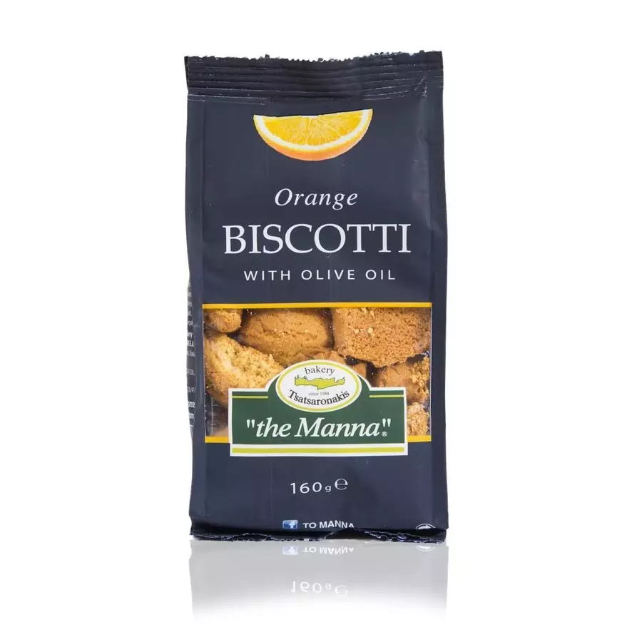Печенье “бискотти” с цедрой апельсина и оливковым маслом 1/160 гр