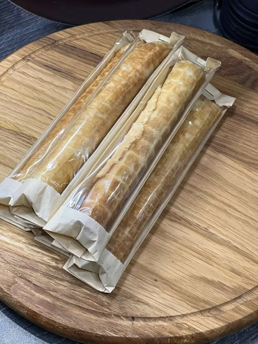 Трубочка со сгущенкой