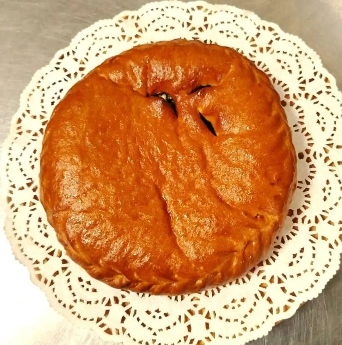 Пирог с курагой