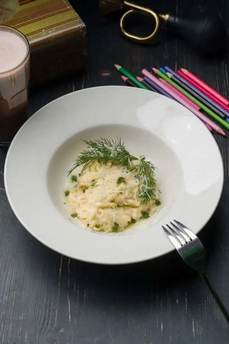  Паста с сыром 