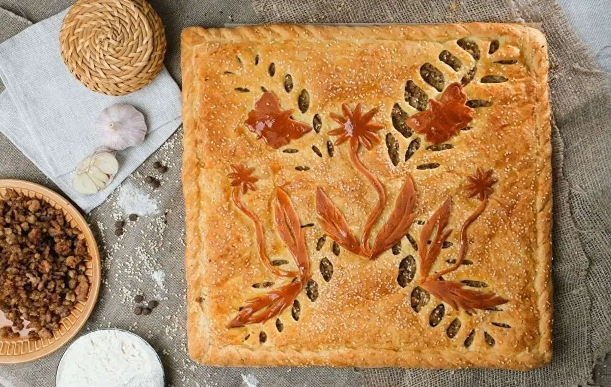 Сл. пирог с мясом