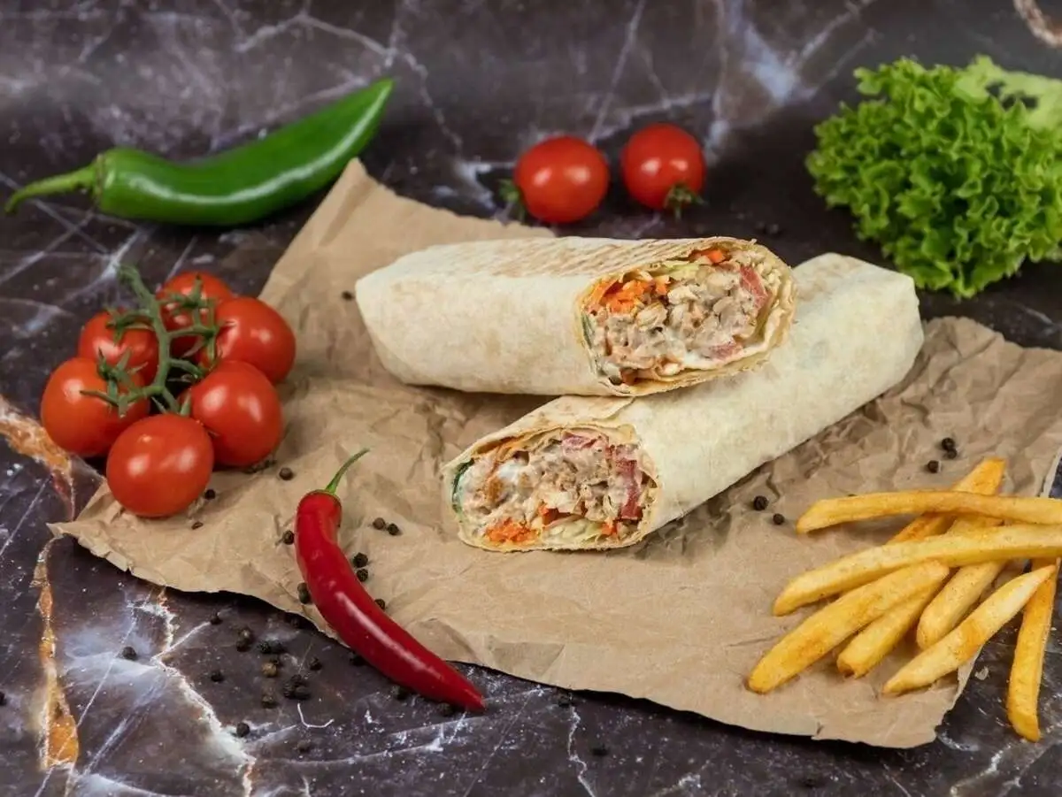 Шаурма маленькая куриная