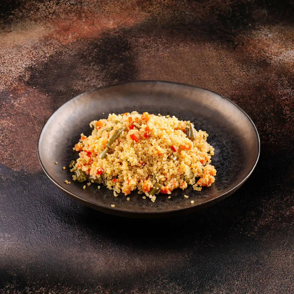 Киноа с овощами