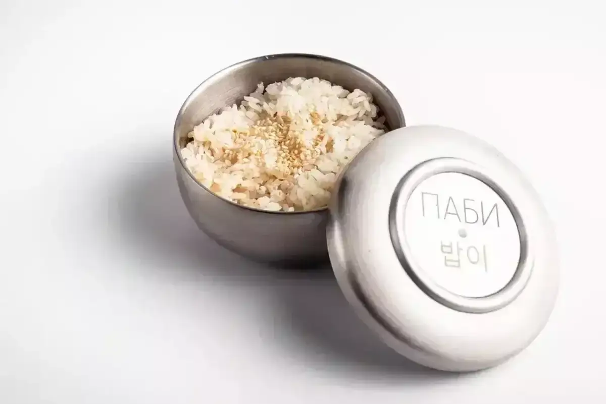 Рис Паби с кунжутным маслом