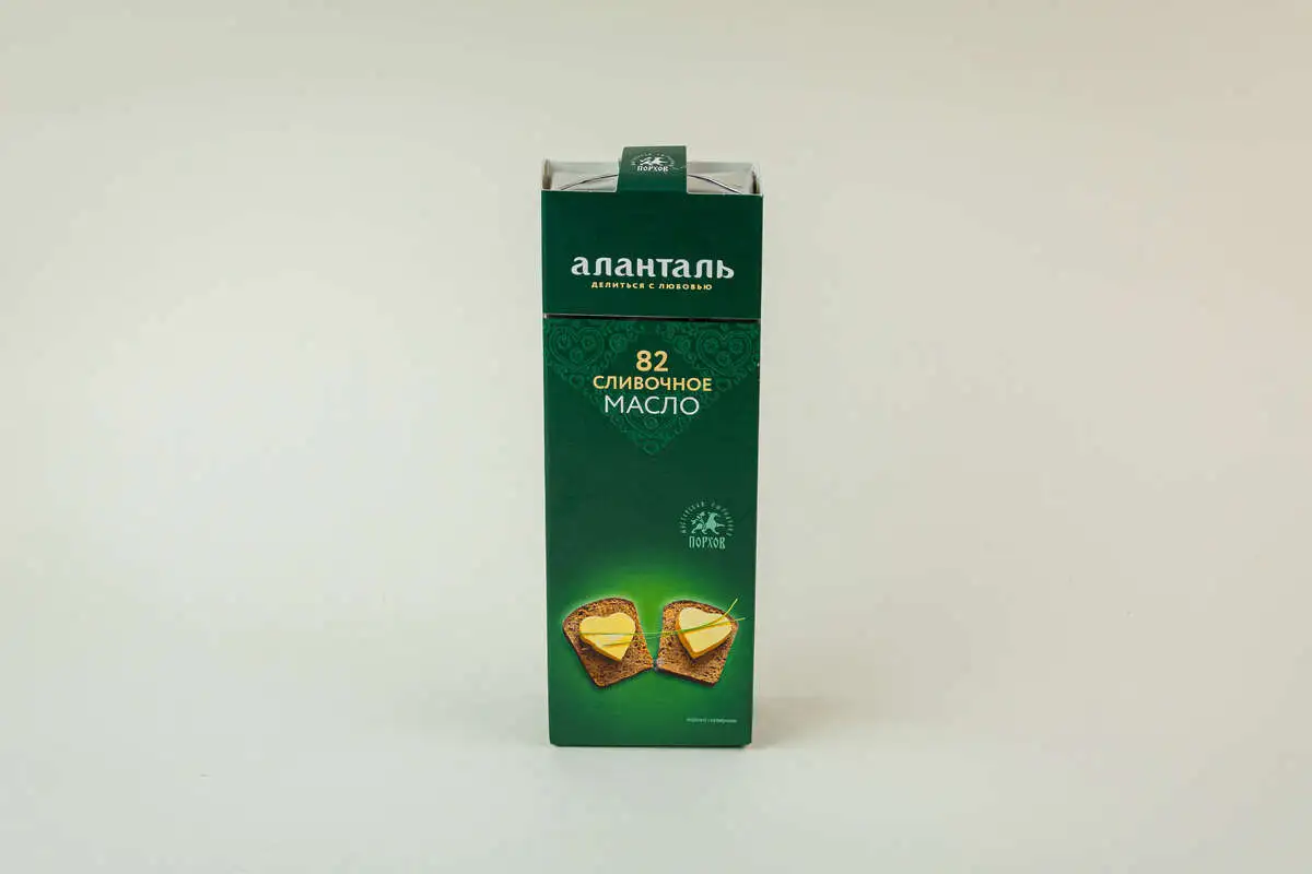 Масло сливочное Аланталь №82 380г