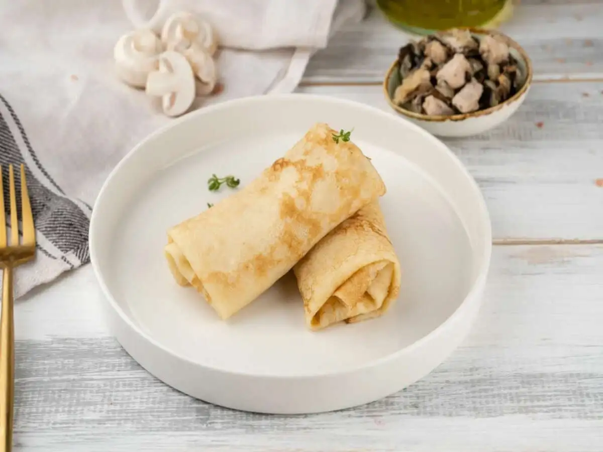 Блинчики куриные с шампиньонами СП вес