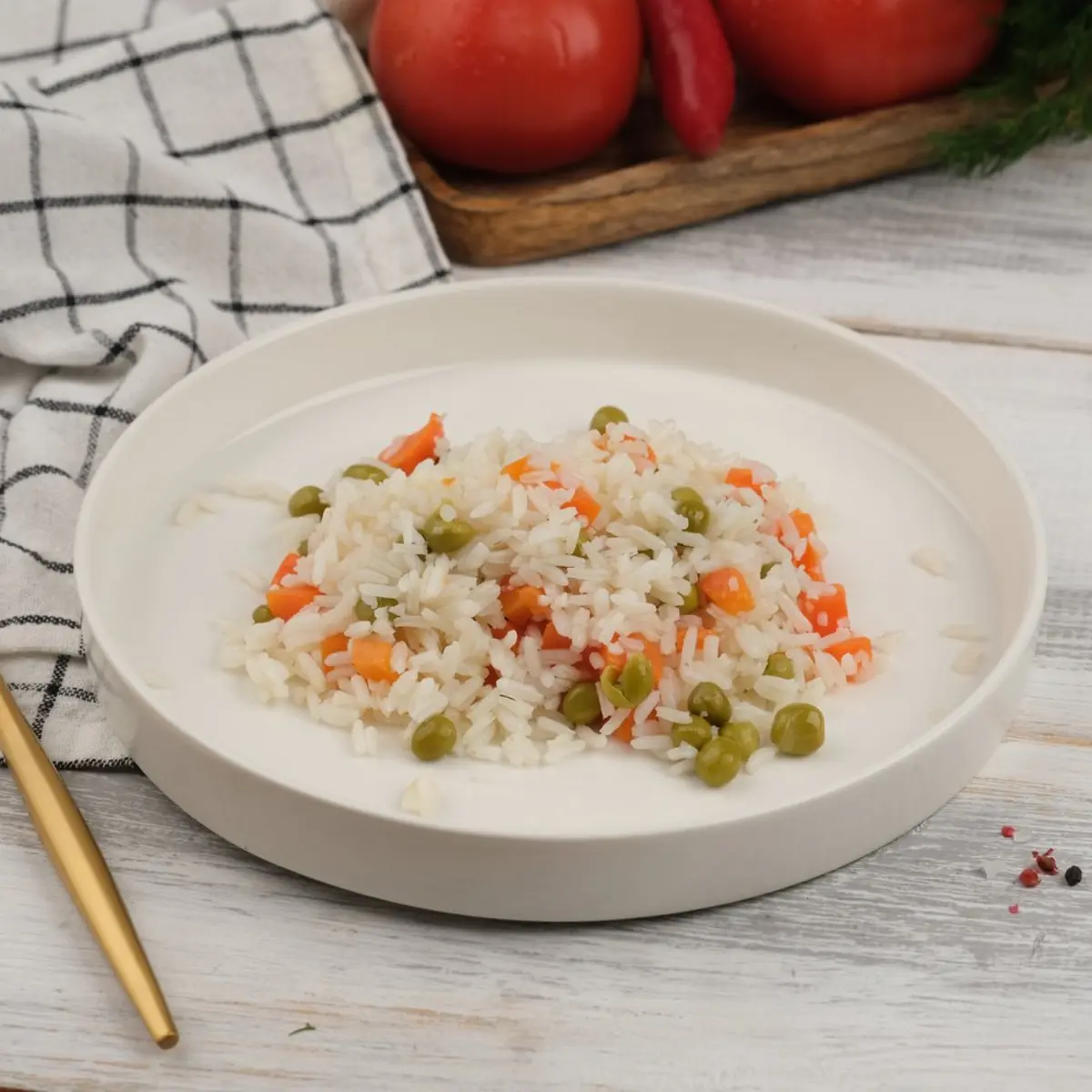 Рис с овощами 150 гр