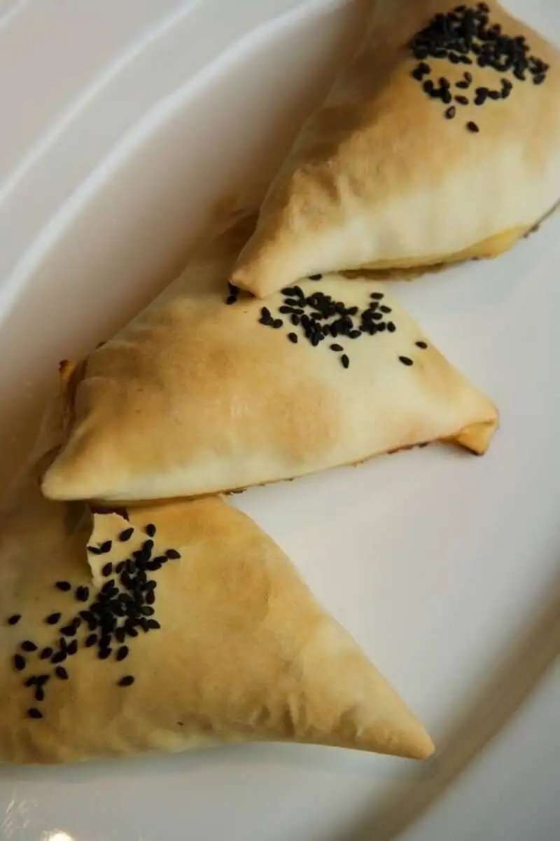 САМСА С КАРТОШКОЙ И ГРИБАМИ