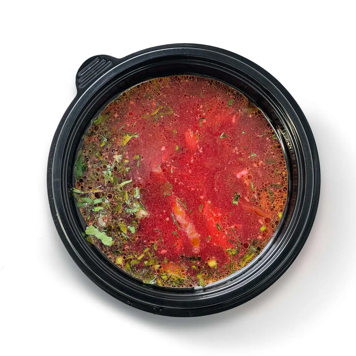 Борщ с куриной грудкой