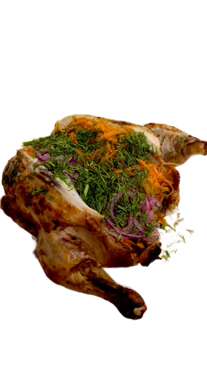 Курица-Гриль с овощами