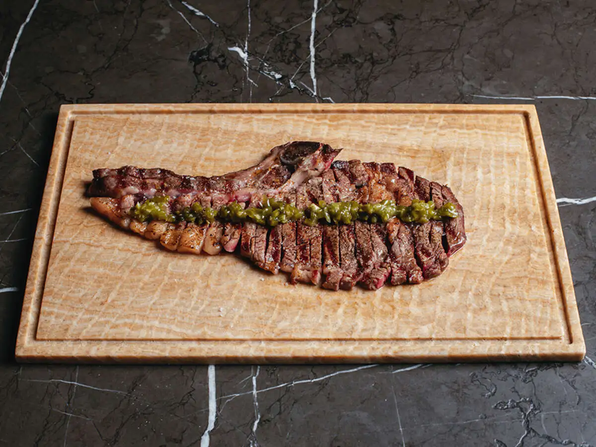 Татаки Рибай Dry Age / васаби кизами