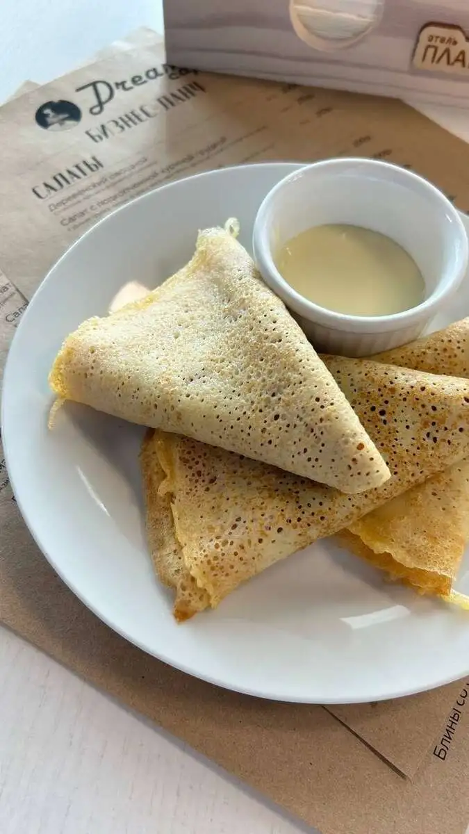Блины со сгущенкой