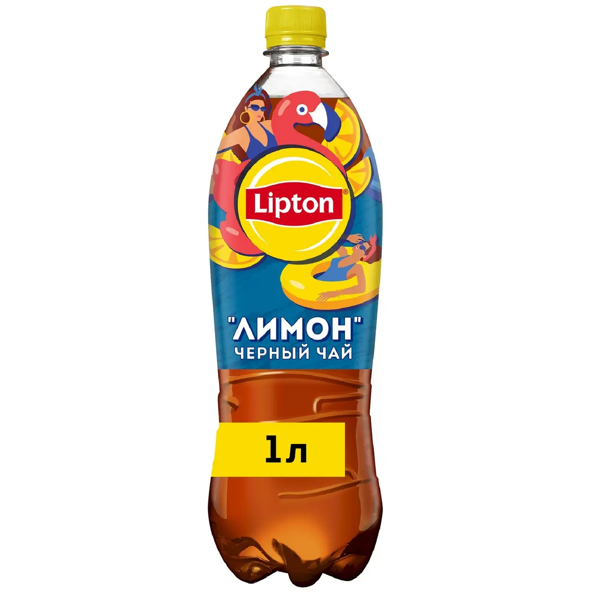 Липтон лимон 1л пэт