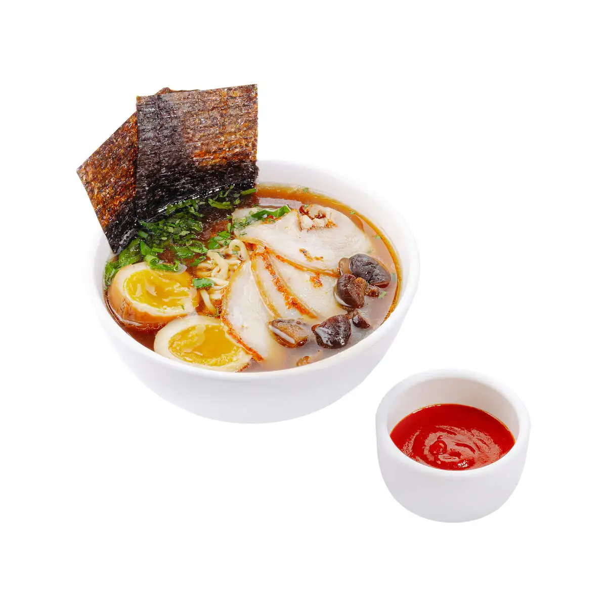 Рамэн со свиной грудинкой