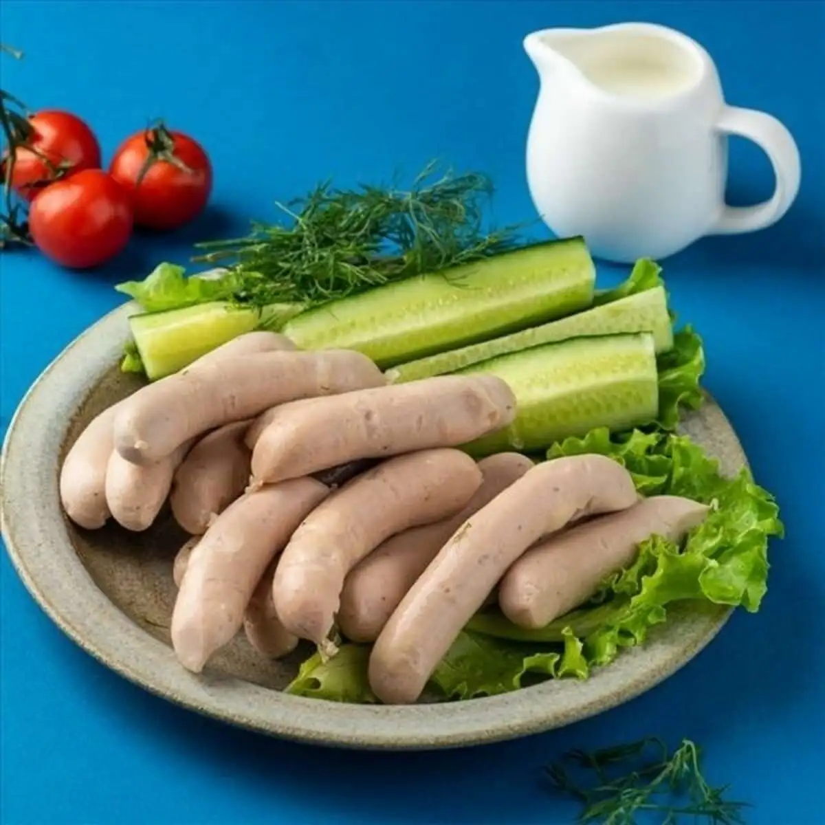 Сосиски куриные сливочные