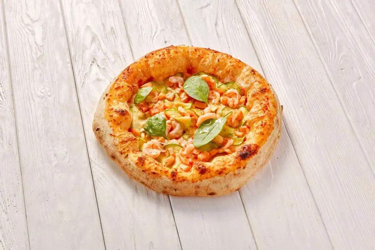 Неаполитанская пицца с морепродуктами