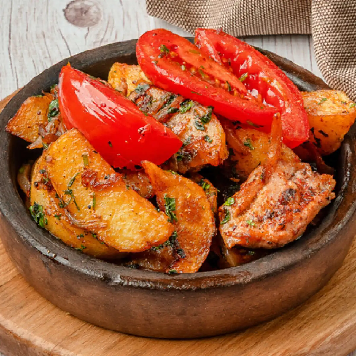Оджахури из  курицы