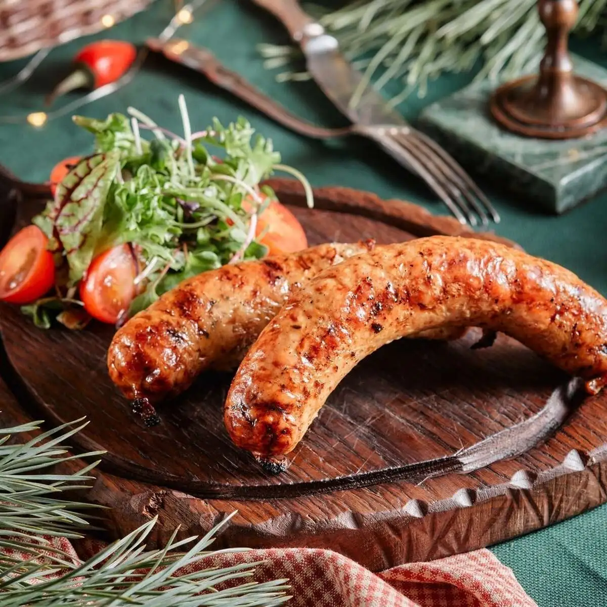 Колбаски куриные с сыром