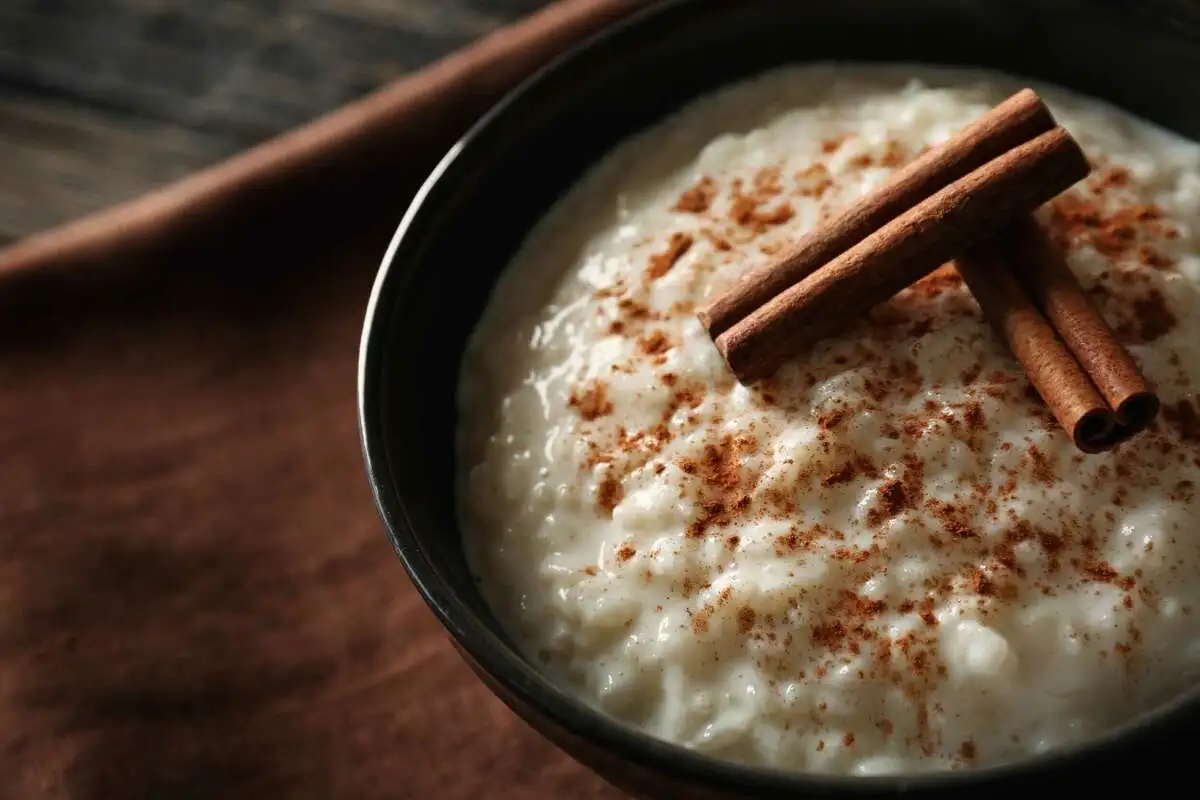 Каша рисовая с шоколадной стружкой