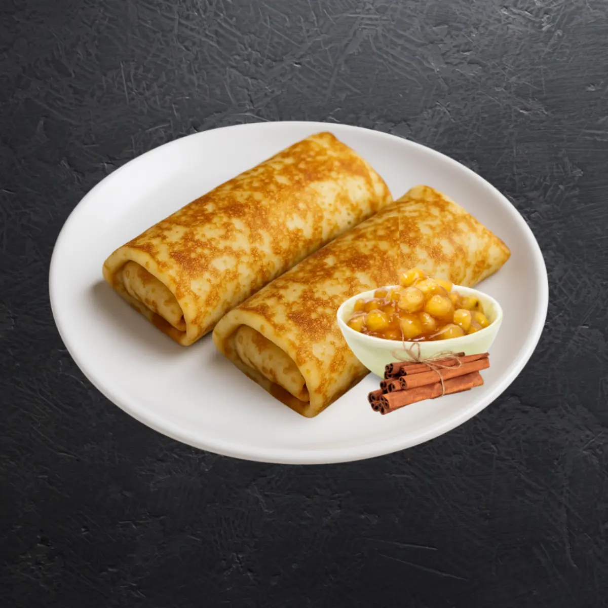 Блинчики с яблоком (2шт)