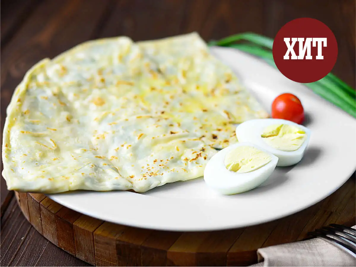 Чуду с зеленым луком и яйцом