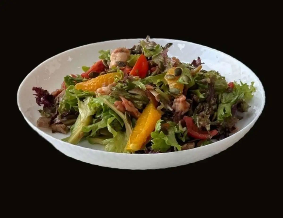 САЛАТ С МОРЕПРОДУКТАМИ