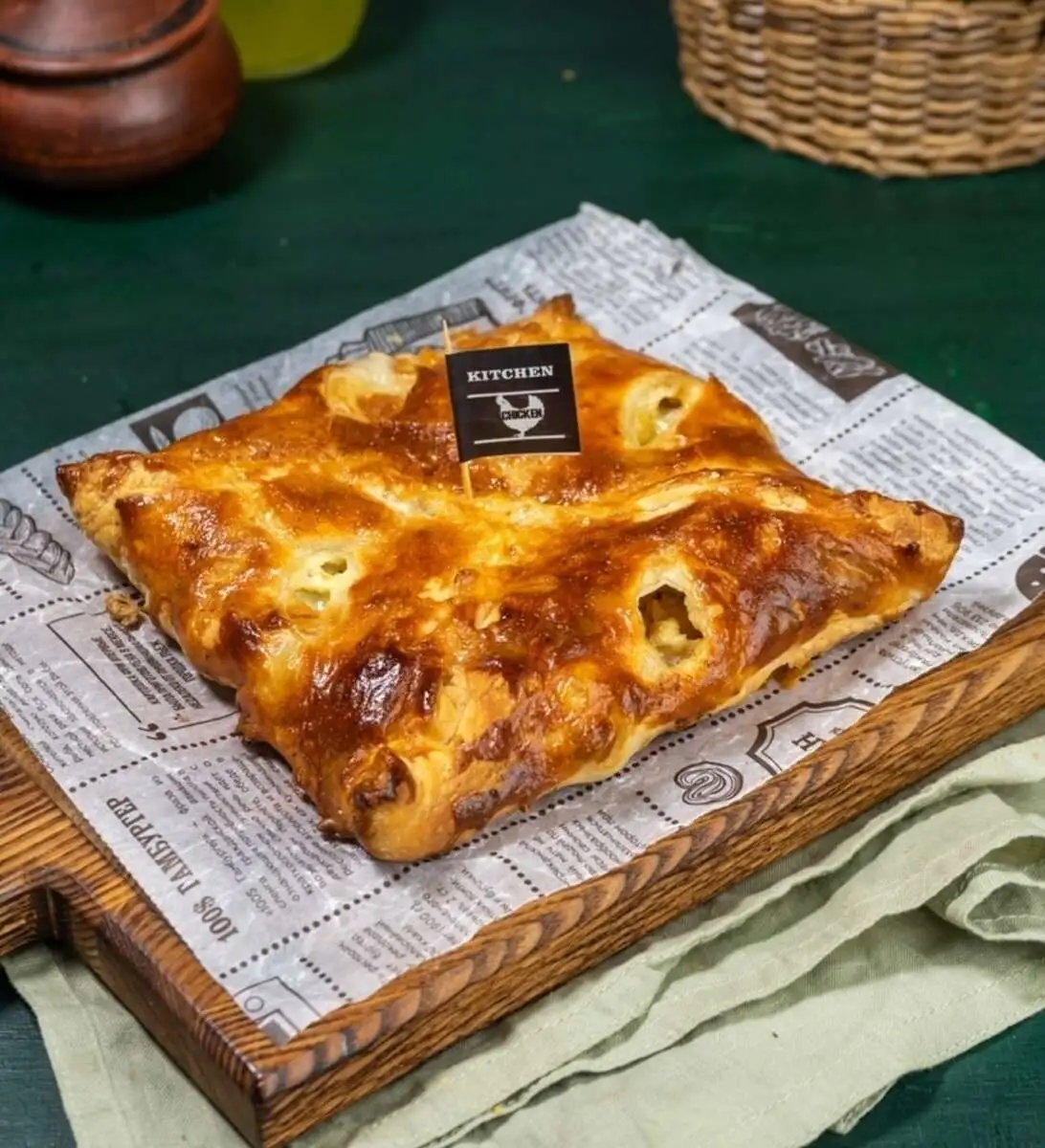 Пеновани с курицей и сыром