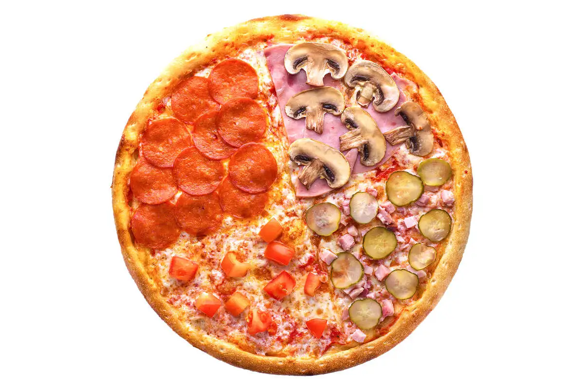Пицца 4 вкуса 35 см