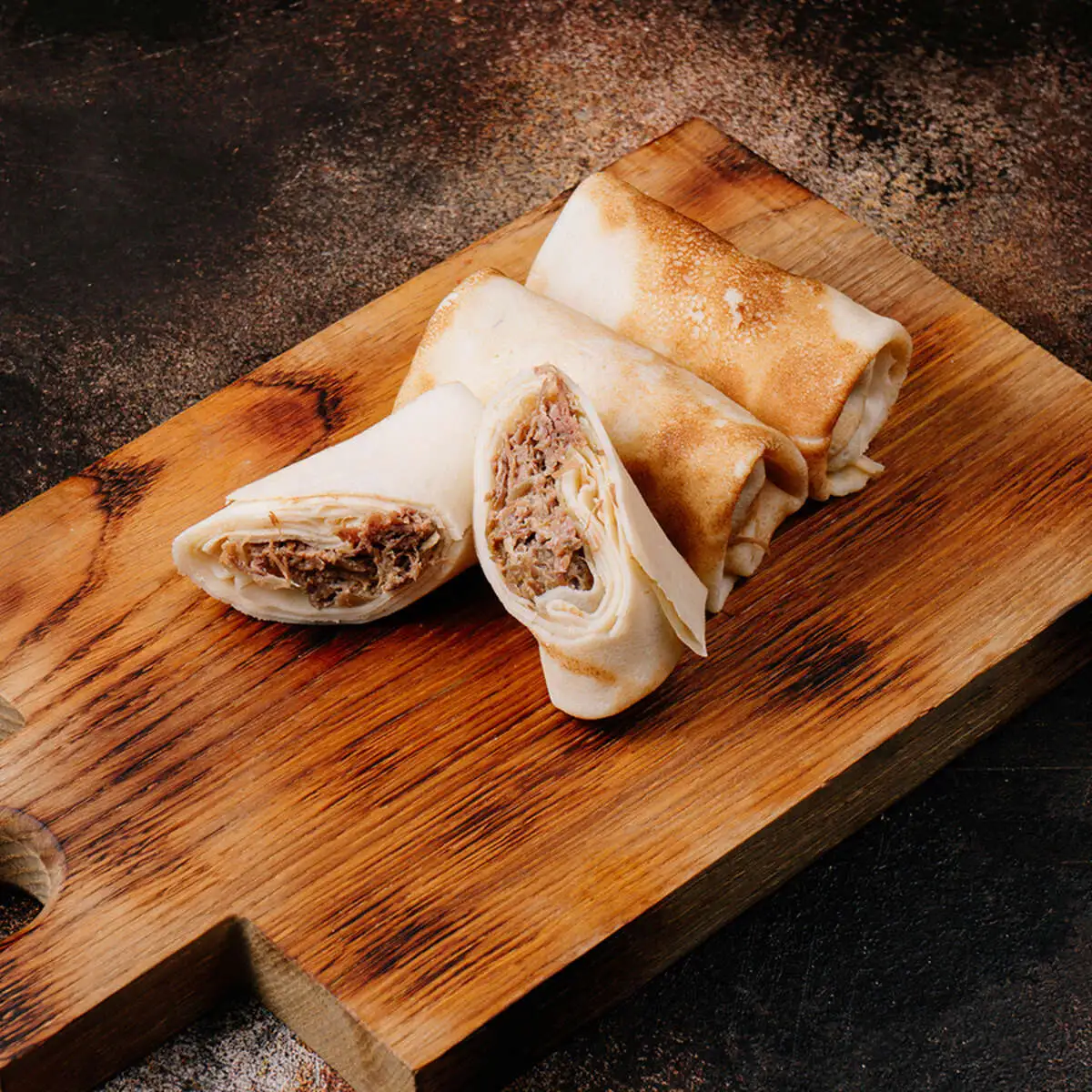Блинчик с мясом