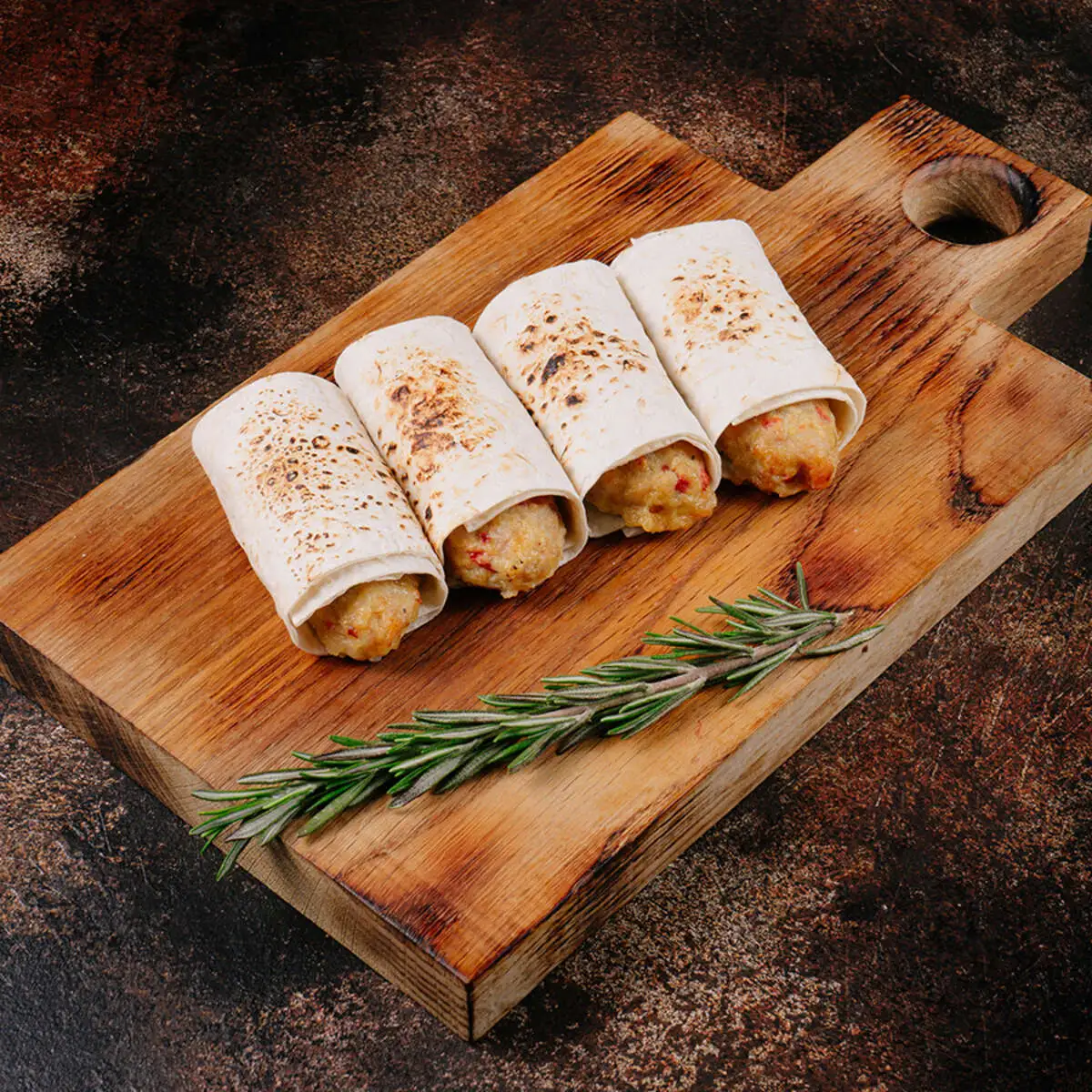 Люля из курицы в лаваше, 4 шт.