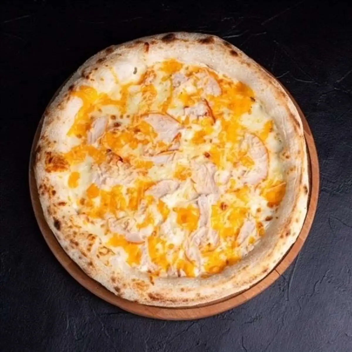 Пицца с курицей и сыром 24см