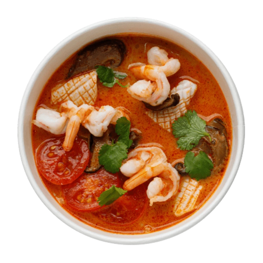 Том Ям с морепродуктами