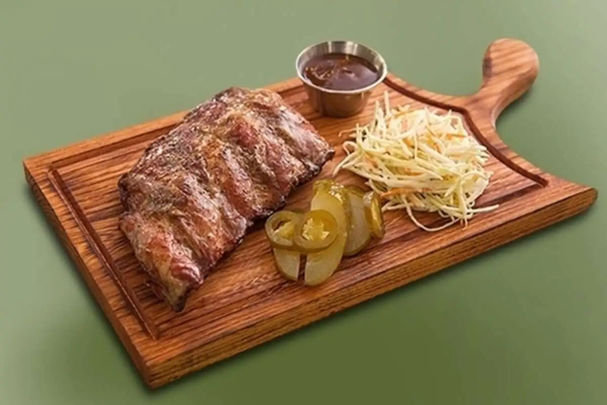 Свиные ребрышки в соусе BBQ