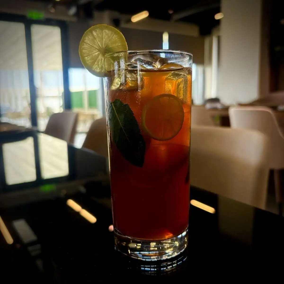Холодный чай с персиком/ice tea