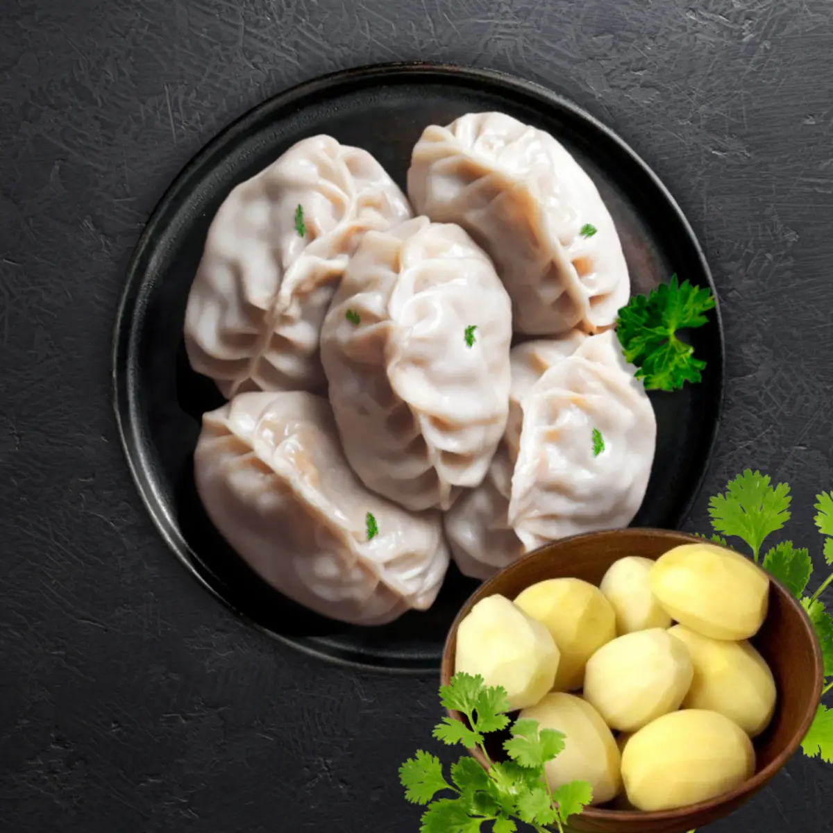 МАНТЫ С КАРТОФЕЛЕМ
