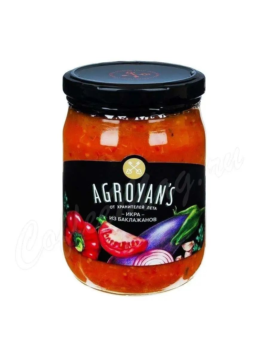 Икра баклажанная АГРОЯНС 530г(м)