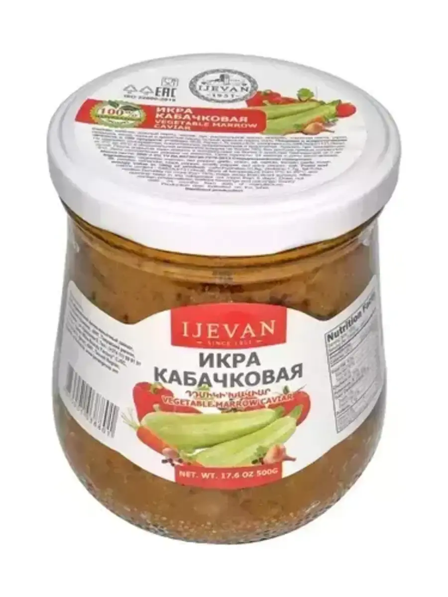 Икра Кабачковая Иджеван 0,5л(м)