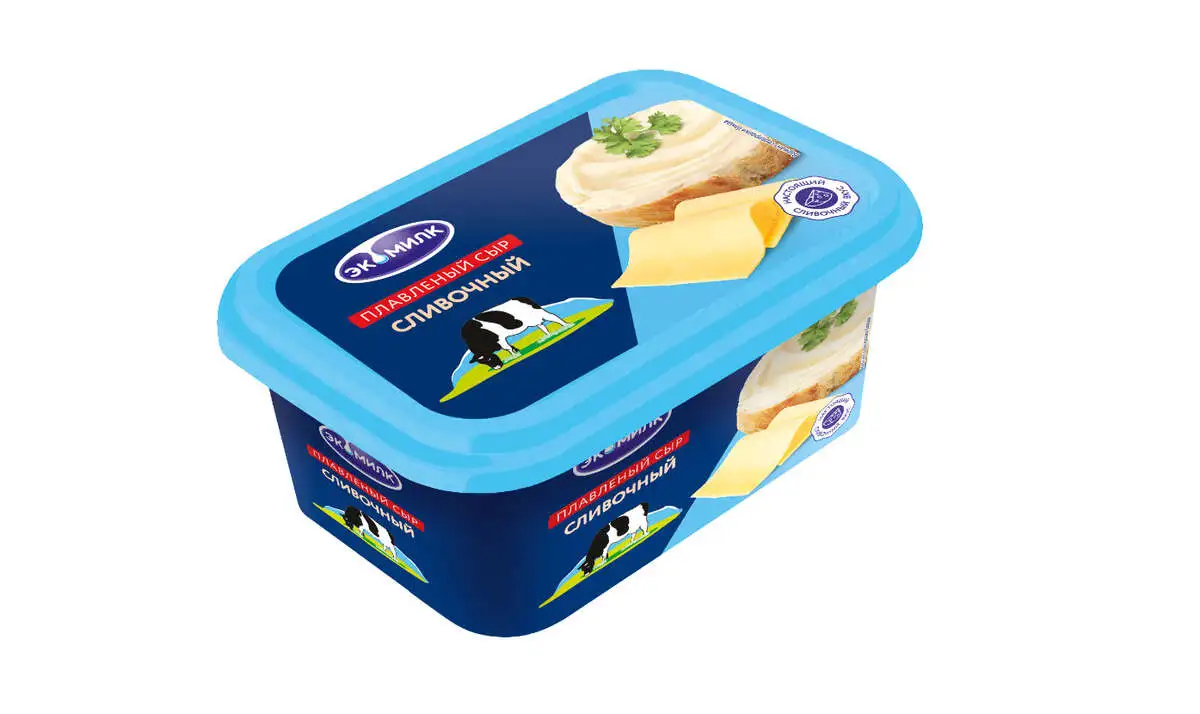 Сыр Плавленый 200г Экомилк(м)