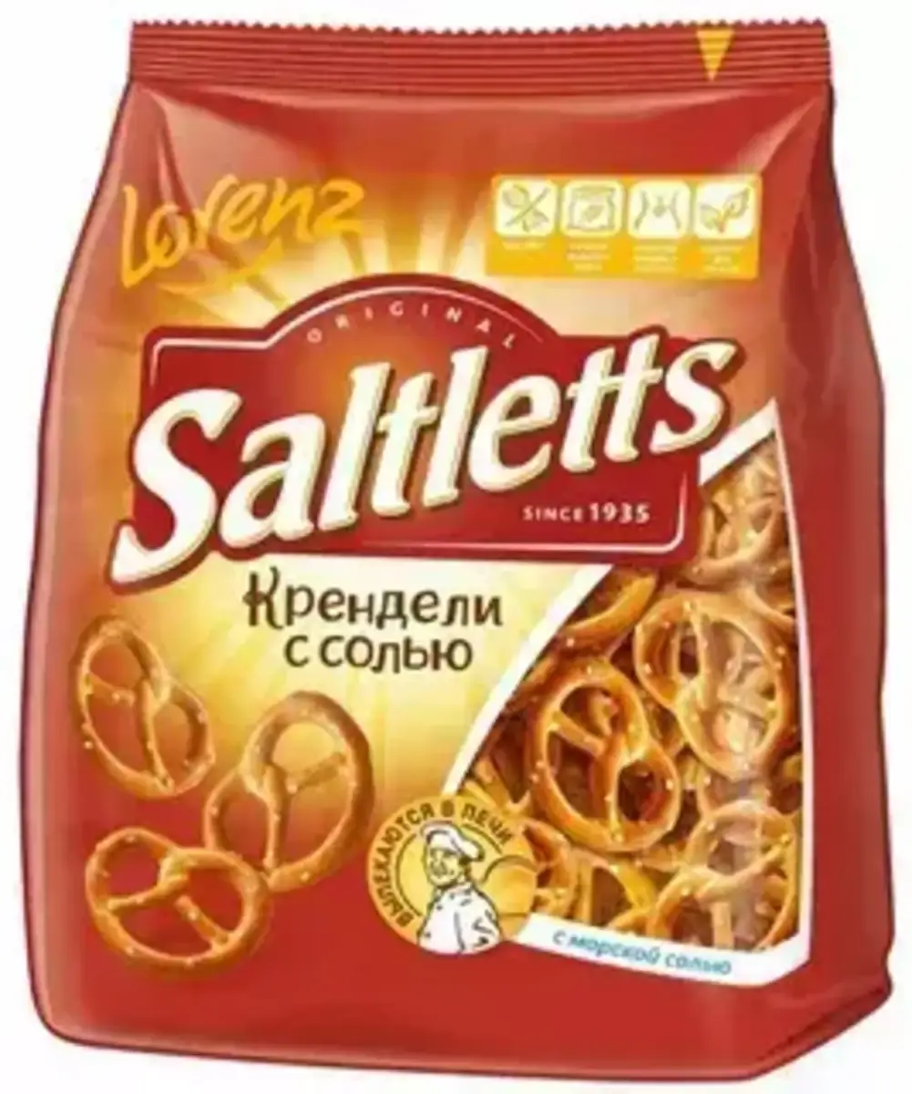 Крендельки с Солью Салтлеттс Классич.150г(м)