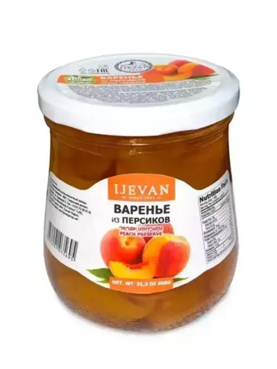 Варенье Персиковое  Иджеван 0,6л(м)