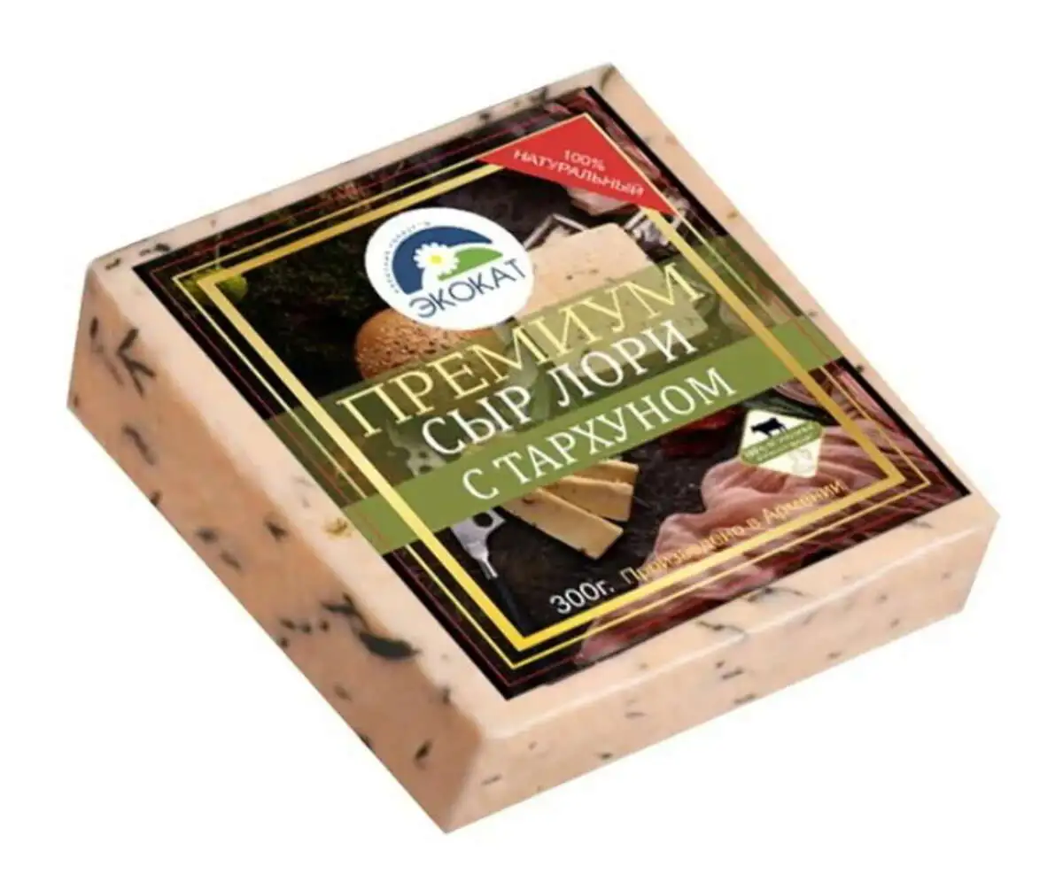 Сыр Экокат Лори с Тархуном 300г(м)