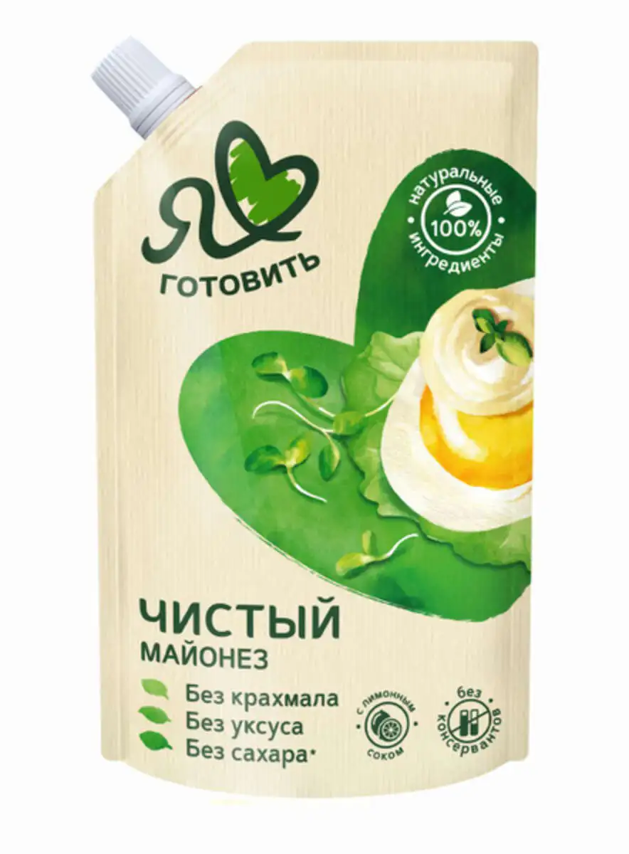 Майонез я Люблю Готовить Чистый 350мл(м)
